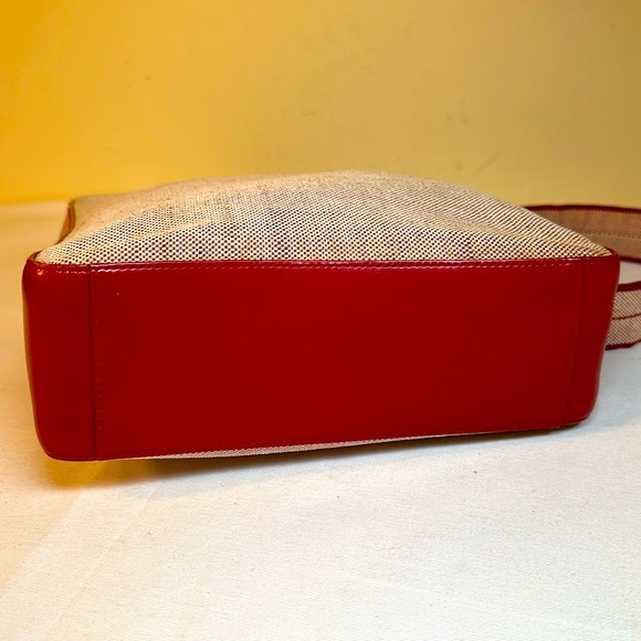 Prada Leather & Fabric Structured Bag w/Removable Prada Shoulder Strap - Picture 13 of 16